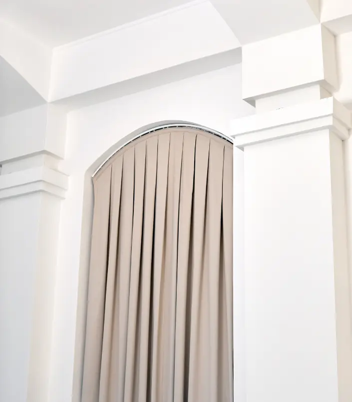 curve curtains