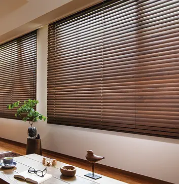 wood blinds